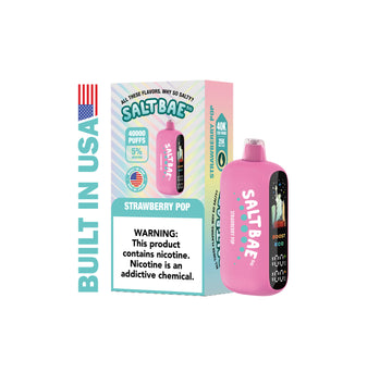 Strawberry Pop - Saltbae50 - 40k Disposable