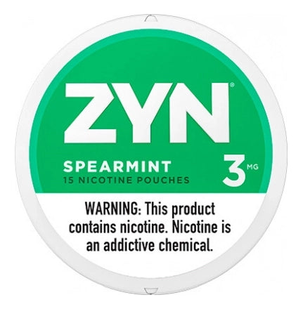 ZynSpearmint3mg Spearmint - ZYN - Nicotine Pouches - Image 1
